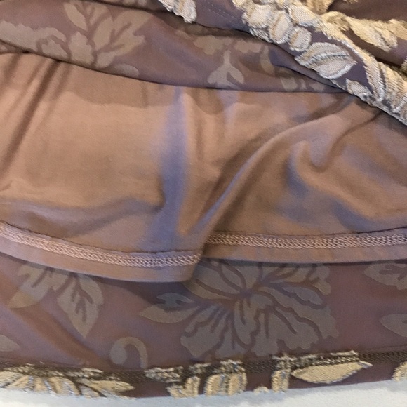 Lazy Sundays Women's Floral Halter Dress Sleeveless Purple Tan Size M NWT - Picture 6 of 14